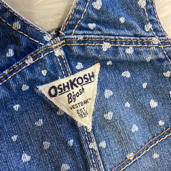 Oshkosh Overall Pants With Hearts ♥️ 24 months - Picture 12 of 15